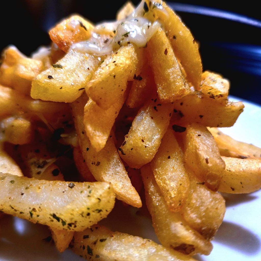 Truffle Parmesan Fries with Cannabis Olive&nbsp;Oil